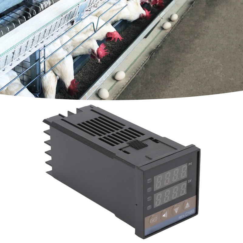 PID Thermostat Temperature Controller Set 0‑400℃ Digital Temperature Controller with