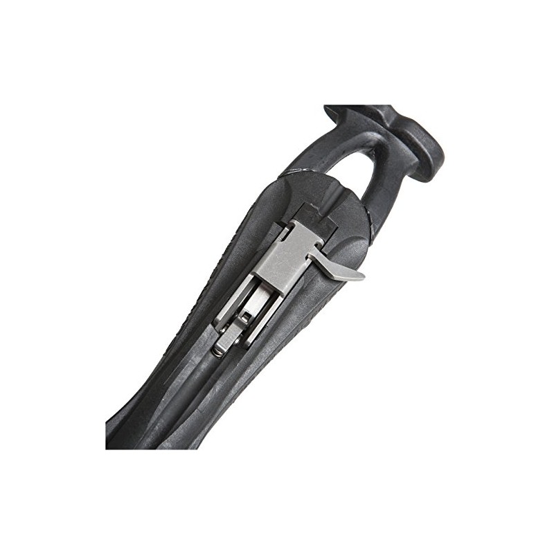 SALVIMAR Unisex - Adult Metal Handle for Arbalete, Black, fusto