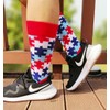 Mens Dress Socks,EmaoFun Funny Fancy Colorful Casual Pattern Crew Socks(Grazing