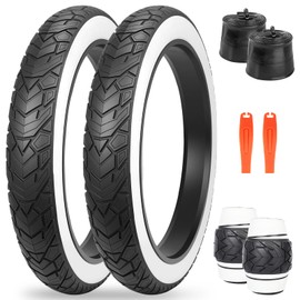 MEGHNA Fat Bike Tire 26 x 4.0 inch Electric Bike Tire Fat Tire 26 inch Flat Directional Tread Foldable Replacement High Performance All - Terrain Tire for Snow Bike E-Bike Fat Bike