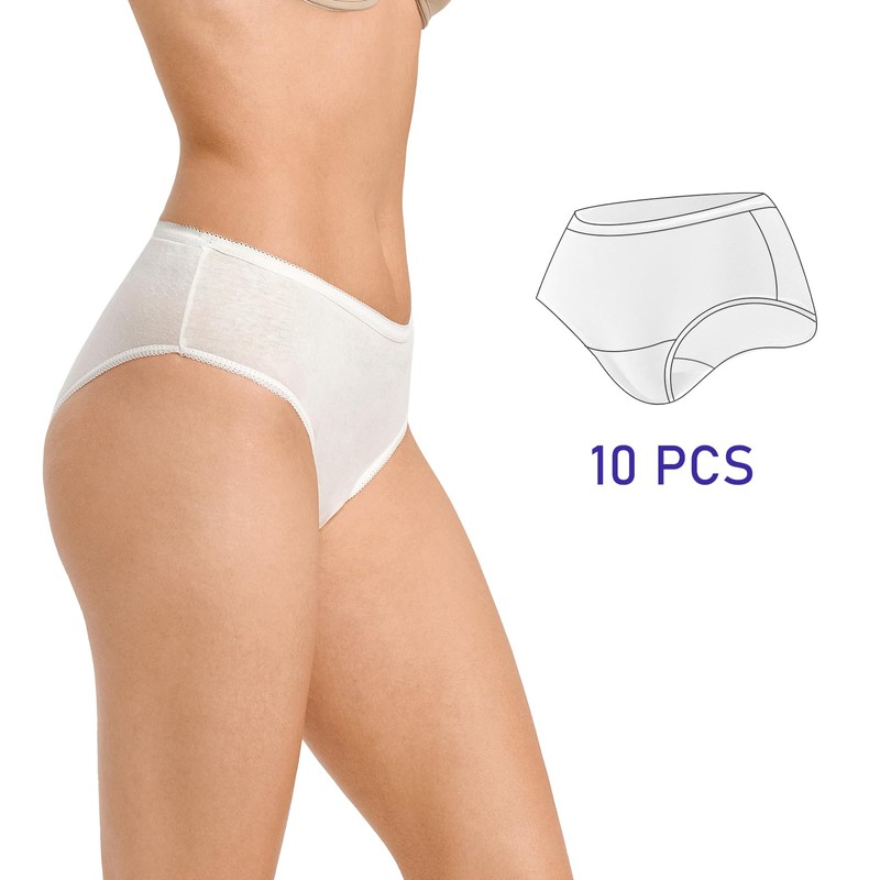 Fenanrior Soft & Breathable Disposable Underwear for Women Perfect for