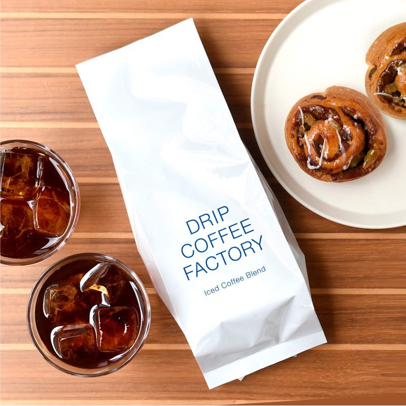 Drip Coffee Factory Ice Coffee Blend, Instant Coffee Powder, Medium