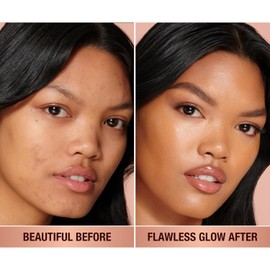Charlotte Tilbury Hollywood Flawless Filter - Multi‑Use Makeup Primer, Complexion Booster & Illuminating Liquid Highlighter with Sheer Coverage - Smooths & Blurs Skin