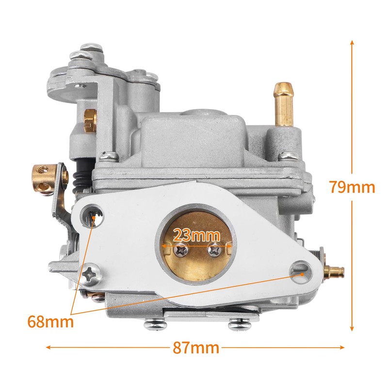 Kipa Carburetor Assembly kit For Yamaha 4-Stroke 15hp F15 Electric