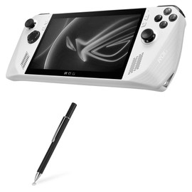 BoxWave Stylus Pen Compatible with ASUS ROG Ally Z1 - FineTouch Capacitive Stylus, Super Precise Stylus Pen - Jet Black