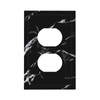 Natural Modern Abstract Black White Grey Gray Marble Art Texture