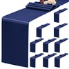Teruntrue 10 Pack Navy Blue Table Runner 12 x 72
