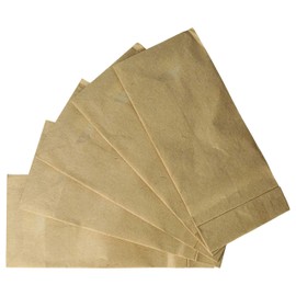 vhbw 20x Turbo Filter compatible with Metabo SR 326, SR 328, SR 216, SR 226, SR E 217 Electric Sander, Orbital Sander - paper-Dust Bag Set Brown