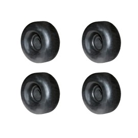 Buyers Products B1001 Bumper, Rubber Stop, 2.5 in. x 1 in., 4 Pack