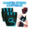 EGTMA Kit 2 Guantes Con Almohadillas Amortigua Fitnes Hombre Mujer