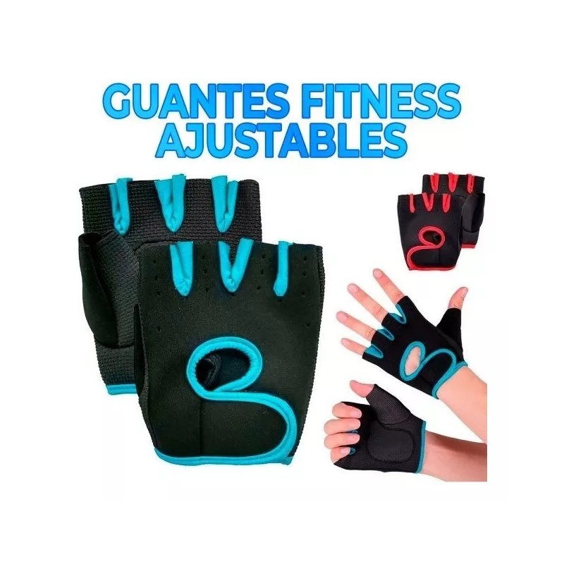 EGTMA Kit 2 Guantes Con Almohadillas Amortigua Fitnes Hombre Mujer