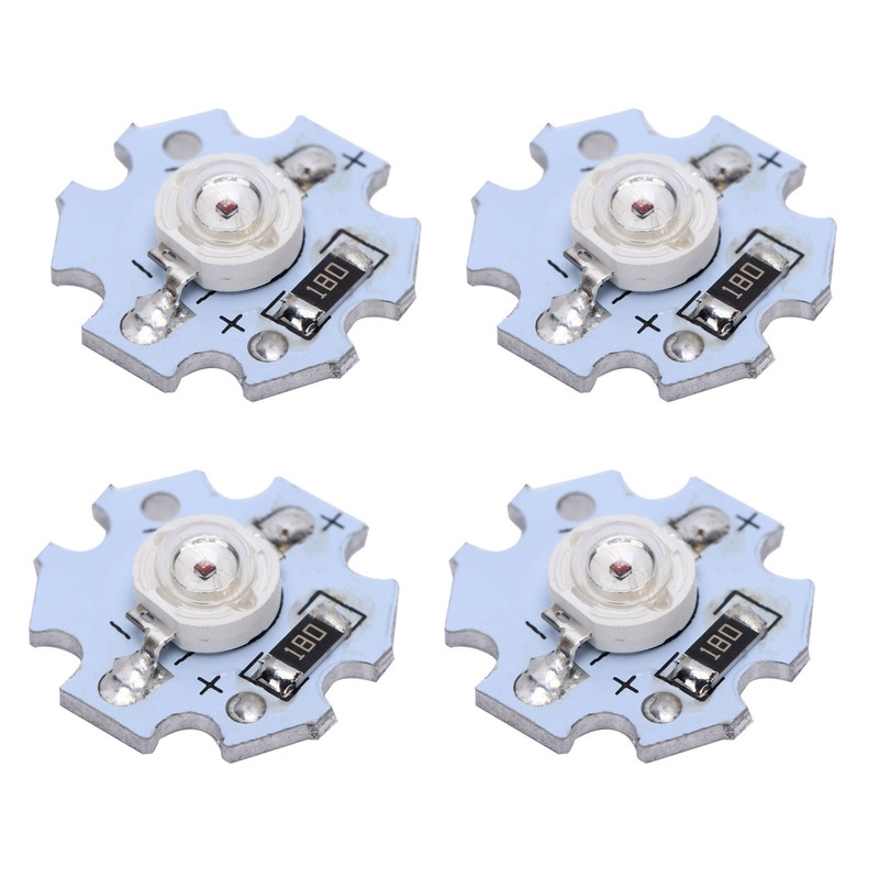 25Pcs 0.5W 5V High Power LED Lamp Bead Light Source