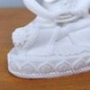 HYFAN Mini Sandstone Buddha Yoga Meditation Statue Harmonious Figurine Collectible