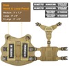 WINSEE Service Dog Vest Harness for Medium Dog, Tactical Working