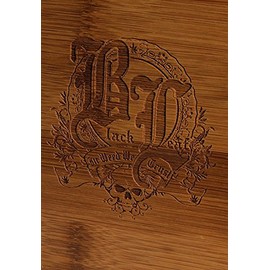 Wood Box Herbal Storage and Pollination Black Leaf (Stoner Box)