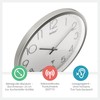 Mebus TinyTime Radio-Controlled Wall Clock without Ticking Noises Diameter 25