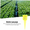 KONTONTY Rainfall Meter Kit 5 Pcs Outdoor Rain Gauges Measuring