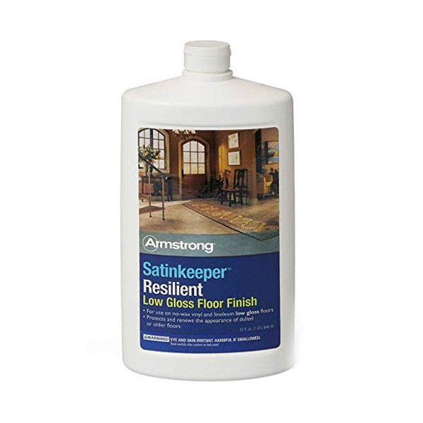 Armstrong Satinkeeper Low Gloss Floor Finish 32oz