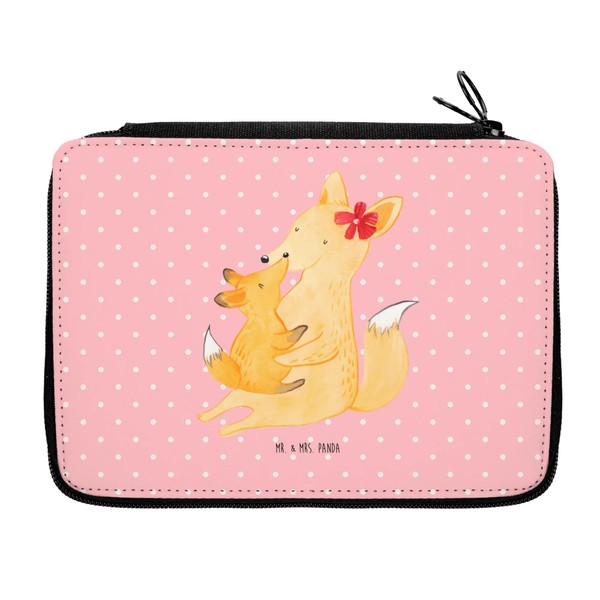 Mr. & Mrs. Panda Pencil Case with Fox Mum &