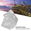 10Pcs Graphite Foil Flexible Paper Gasket Sheet Industrial Motor Pipe