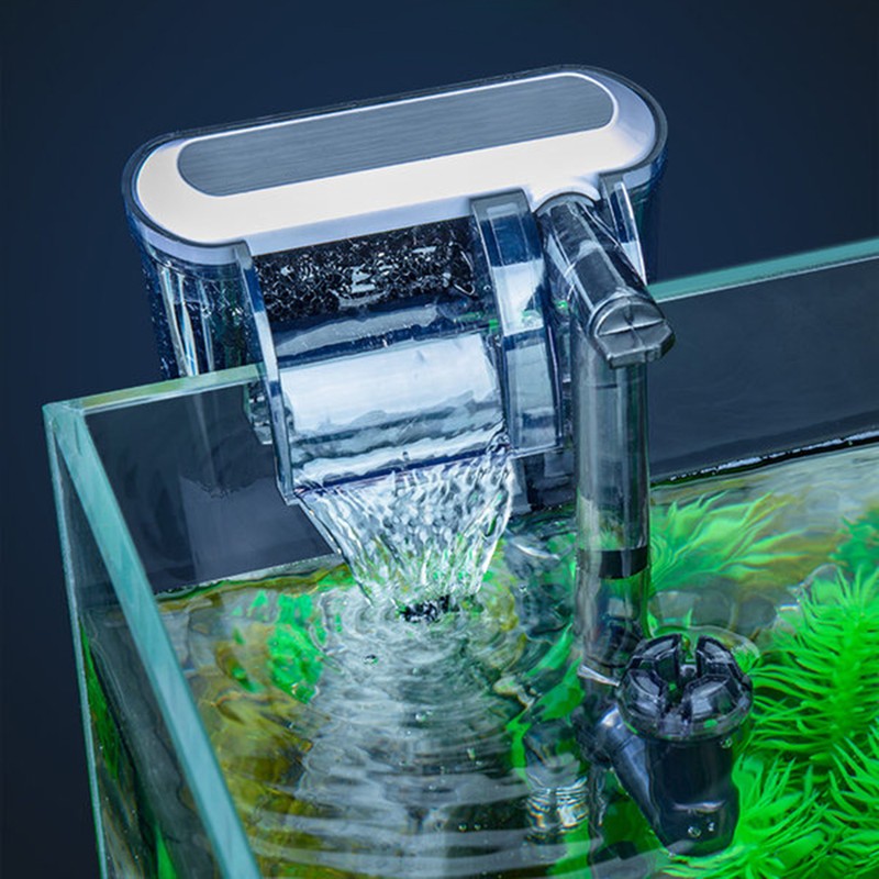External Fish Tank Aquarium Filter Waterfall Suspension Hanging Filter Low