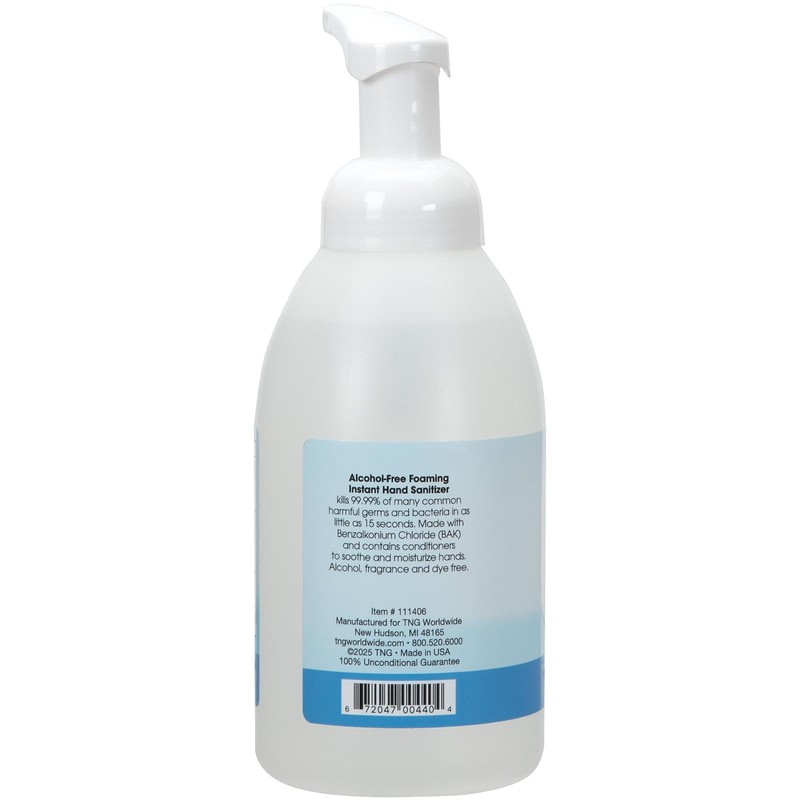 ForPro Professional Collection Alcohol-Free Foaming Instant Hand Sanitizer, Moisturizing, Dye