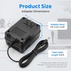 AC to AC Wall Adapter Transformer 12V Straight 2.1 mm