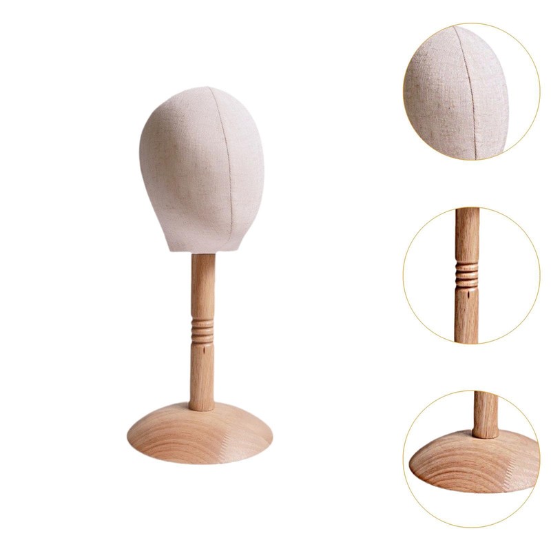 Generic Children Head Model with Base Hat Stand Display Freestanding