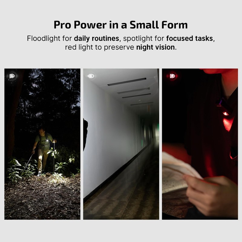 OLIGHT Oclip Pro Max Throw 120 Meters EDC Clip-on Light