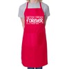 Print4U His Love Endures Baking Apron Church Christian Gift Cooking