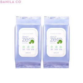 BANILA CO Clean It Zero Cica Hyaluron Cleansing Tissue 80wipes*2ea