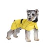 PawPawer Dog Raincoat Poncho with Reflective String and Elastic Cuffs