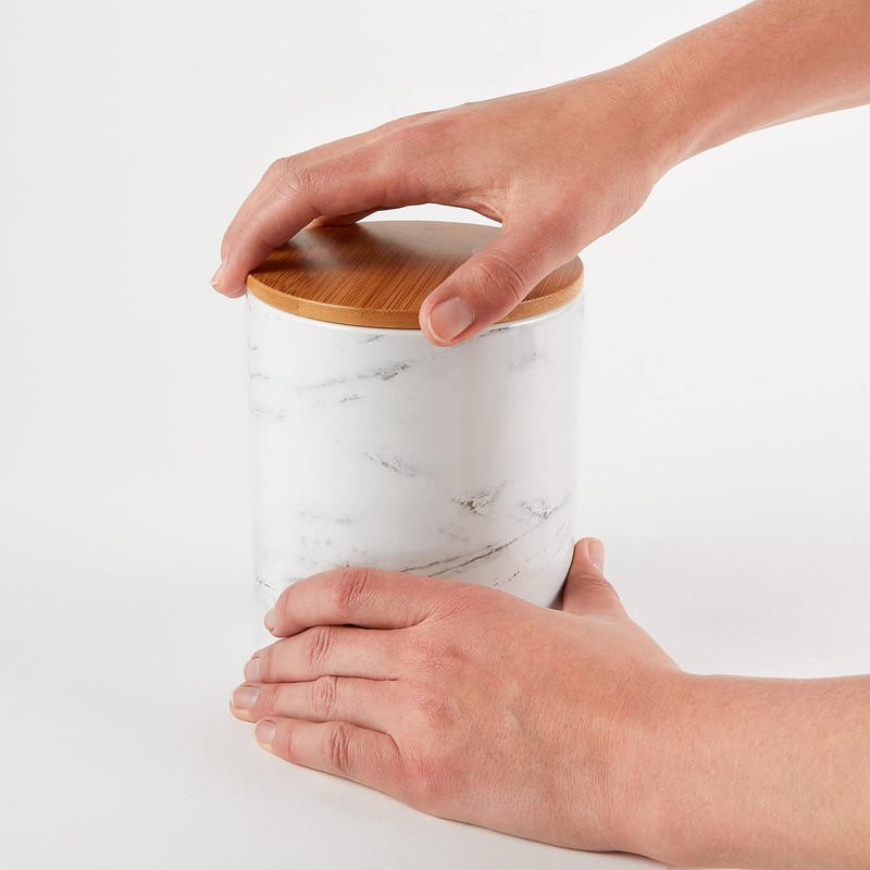 DII Kitchen Ceramic Canister Set, 4.5c / 3c / 1.25c,