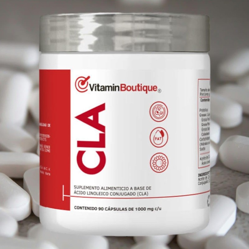 Vitamin Boutique CLA Suplemento alimenticio con ácido linoleico conjugado 90