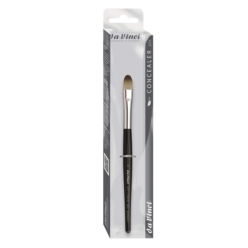 Da Vinci Concave Brush, Vegan, Synthetic Fibres, Size 12, Made