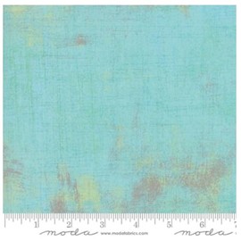 Moda Grunge Fabric Charmed Aqua