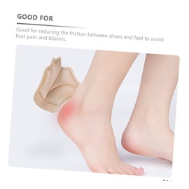 Ipetboom 4 Pairs of Wear-Resistant Heel Cushions Adjustable Heel Pads Comfortable Fit Professional Replacement Liners for Blister Relief Suitable for Martin Boots and Shoes