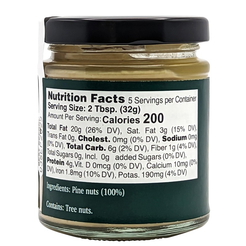 Nutural World - Crunchy Pine Nut Butter 6 Oz (170g)