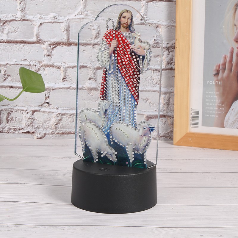 DIY Diamond Painting 7 Colors Night Light LED Diamond Painting