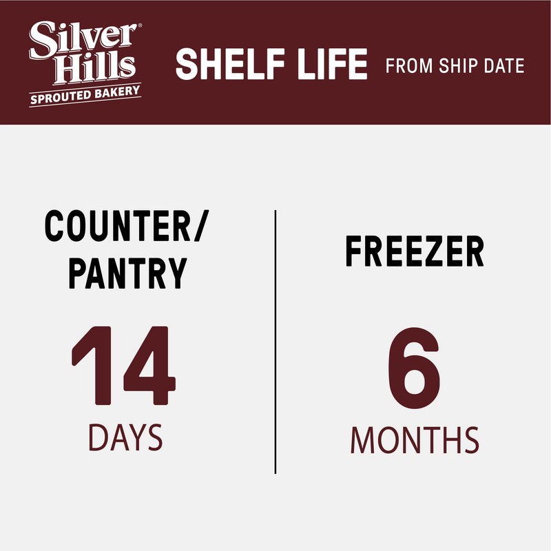 Silver Hills Squirrelly Bread, Low Fat Bread, Made with Organic