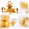 Yoraku Aluminum Lotus Kasa Buddhist Altar, Gold Plated Buddhist Altar,