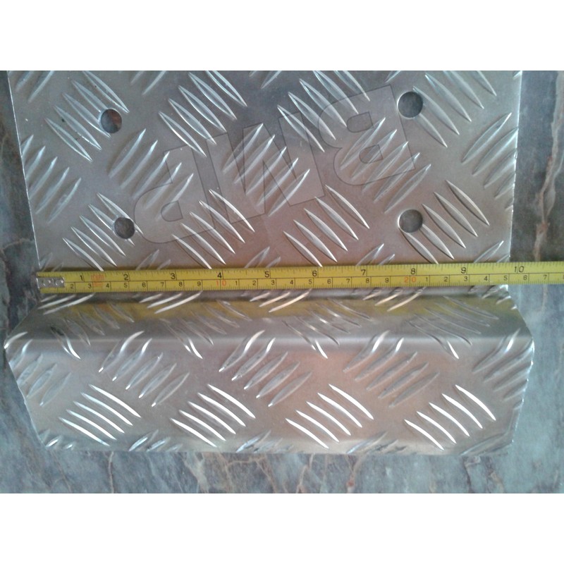 Diamond Plate Aluminium Loading RAMP END Truck Bed RAMP Lift
