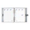 Filofax Finsbury Organizer, A5 Size, Slate Grey - Traditional Grained