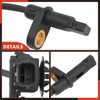 A-Premium Sensor de velocidad de rueda ABS compatible con modelos