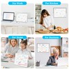 ONAVIA White Board Dry Erase Calendar Planner, Weekly Monthly Magnetic