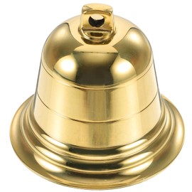 ULTECHNOVO Cast Copper Dinner Bells, Outdoor Hanging Bell for Outdoor and Indoor Decoration Wall Mounted Outside Bell Ornament for Church Home School
