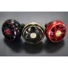 Daiwa SLP Works Handle Knob, SLPW Aluminum Round Knob, Electric