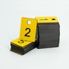StayMax Plastic Numbered Tags Rectangle Key Number Tags Number Disc
