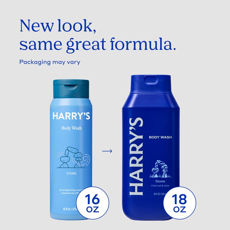 Harry's Men's Body Wash - Stone - (3 Pack) 18