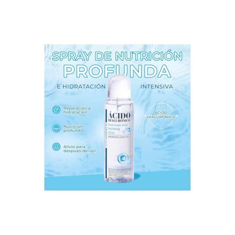 ULTRAMO Bruma Facial | Mist Facial | Hidratación Profunda y